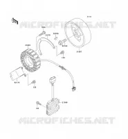 G&Eacute;N&Eacute;RATEUR pour Kawasaki VN800 CLASSIC