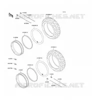 PNEUS pour Kawasaki VN800 CLASSIC
