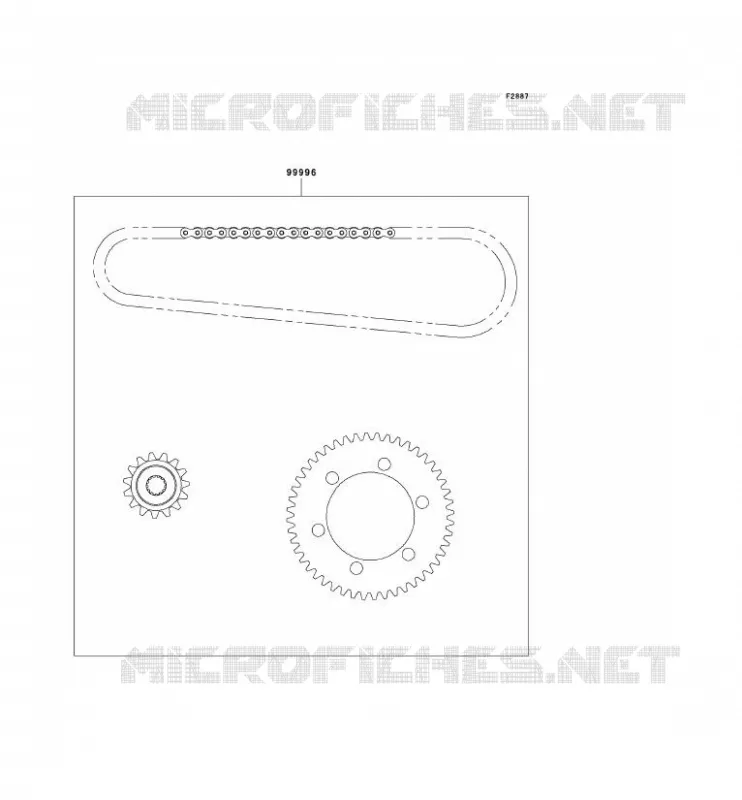 KIT CHAINE Kawasaki MOTOS 800 2000 VN800 CLASSIC  VN800-B5