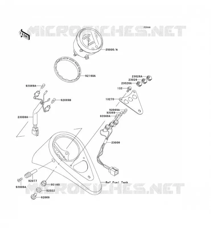 COMPTEURS Kawasaki MOTOS 800 2006 VN800 CLASSIC  VN800B6F