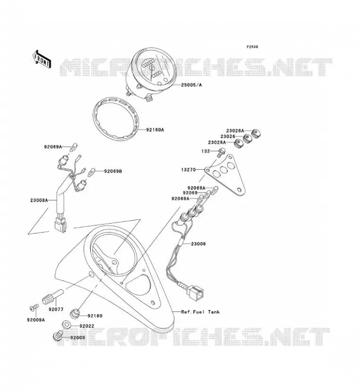 COMPTEURS Kawasaki MOTOS 800 2003 VN800 CLASSIC  VN800-B8