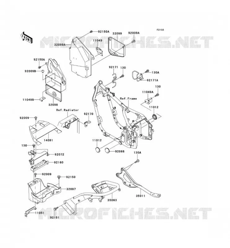 SUPPORT BATTERIE Kawasaki MOTOS 800 2000 VN800 DRIFTER  VN800-C2