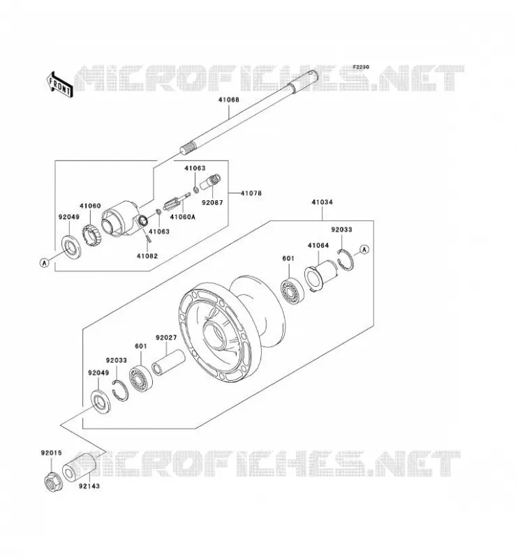 ROUE AVANT Kawasaki MOTOS 800 2002 VN800 DRIFTER  VN800-E2