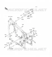 SUPPORT MOTEUR pour Kawasaki VN900 CLASSIC
