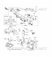 CHASSIS EQUIPMENT ELECTRIQUE pour Kawasaki VN900 CLASSIC