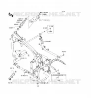 CH&Acirc;SSIS pour Kawasaki VN900 CLASSIC