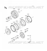 EMBRAYAGE pour Kawasaki VN900 CLASSIC