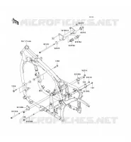 SUPPORT MOTEUR pour Kawasaki VN900 CLASSIC