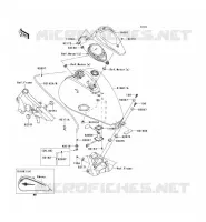 RESERVOIR CARBURANT pour Kawasaki VN900 CLASSIC