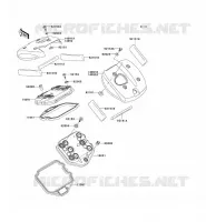 COUVRE CULASSE pour Kawasaki VN900 CLASSIC