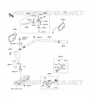 GUIDON pour Kawasaki VN900 CLASSIC