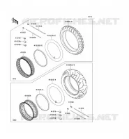PNEUS pour Kawasaki VN900 CLASSIC