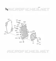 RADIATEUR pour Kawasaki VN900 CLASSIC