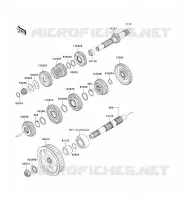TRANSMISSION pour Kawasaki VN900 CLASSIC