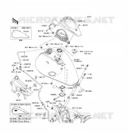 RESERVOIR CARBURANT pour Kawasaki VN900 CLASSIC