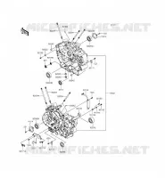 CARTER MOTEUR(S) pour Kawasaki VULCAN 900 CLASSIC