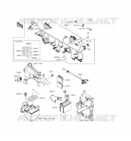 CHASSIS EQUIPMENT ELECTRIQUE pour Kawasaki VULCAN 900 CLASSIC