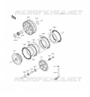 EMBRAYAGE pour Kawasaki VULCAN 900 CLASSIC