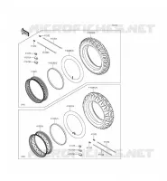 PNEUS pour Kawasaki VULCAN 900 CLASSIC