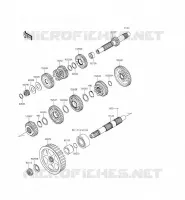 TRANSMISSION pour Kawasaki VULCAN 900 CLASSIC