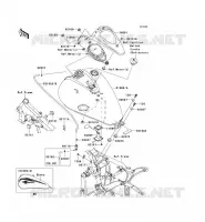 RESERVOIR CARBURANT pour Kawasaki VN900 CUSTOM
