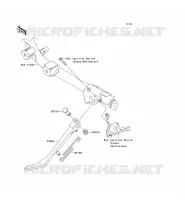 BEQUILLES pour Kawasaki VN900 CUSTOM
