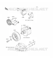 G&Eacute;N&Eacute;RATEUR pour Kawasaki VN900 CUSTOM