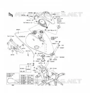 RESERVOIR CARBURANT pour Kawasaki VN900 CUSTOM