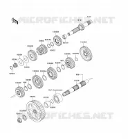 TRANSMISSION pour Kawasaki VN900 CUSTOM