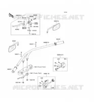 GUIDON pour Kawasaki VN900 CUSTOM