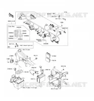 CHASSIS EQUIPMENT ELECTRIQUE pour Kawasaki VN900 CUSTOM