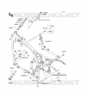 CH&Acirc;SSIS pour Kawasaki VN900 CUSTOM