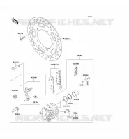 FREIN AVANT pour Kawasaki VN900 CUSTOM