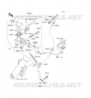 MAITRE CYLINDRE AV pour Kawasaki VN900 CUSTOM