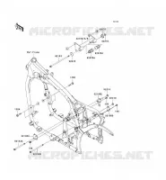 SUPPORT MOTEUR pour Kawasaki VN900 CUSTOM
