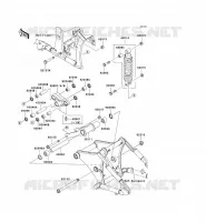 SUSPENSION/AMORTISSEUR pour Kawasaki VN900 CUSTOM