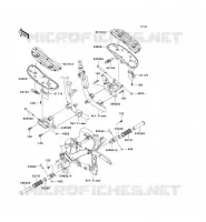 REPOSE PIED pour Kawasaki VN900 CLASSIC LT