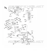 SUSPENSION/AMORTISSEUR pour Kawasaki VN900 CLASSIC LT