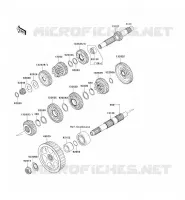 TRANSMISSION pour Kawasaki VN900 CLASSIC LT