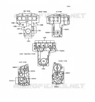 BOULON CARTER MOTEUR pour Kawasaki GT750