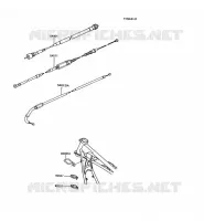 CABLES pour Kawasaki GT750