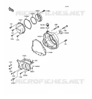 COUVERCLES MOTEUR pour Kawasaki GT750