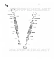 SOUPAPE pour Kawasaki GT750
