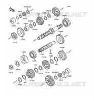 TRANSMISSION pour Kawasaki GT750