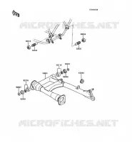 BRAS OSCILLANT pour Kawasaki GT750