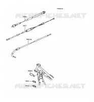 CABLES pour Kawasaki GT750