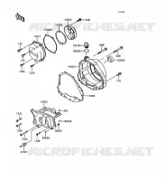 COUVERCLES MOTEUR pour Kawasaki GT750
