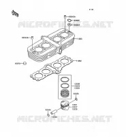 CYLINDRE/PISTON pour Kawasaki GT750