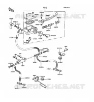 MAITRE CYLINDRE AV pour Kawasaki GT750
