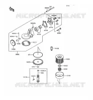 POMPE A HUILE pour Kawasaki GT750